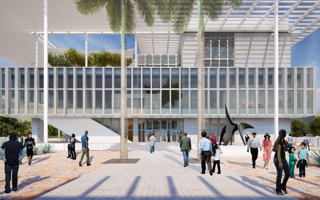 Rendering of the U.S. Consulate General Guadalajara consular entrance